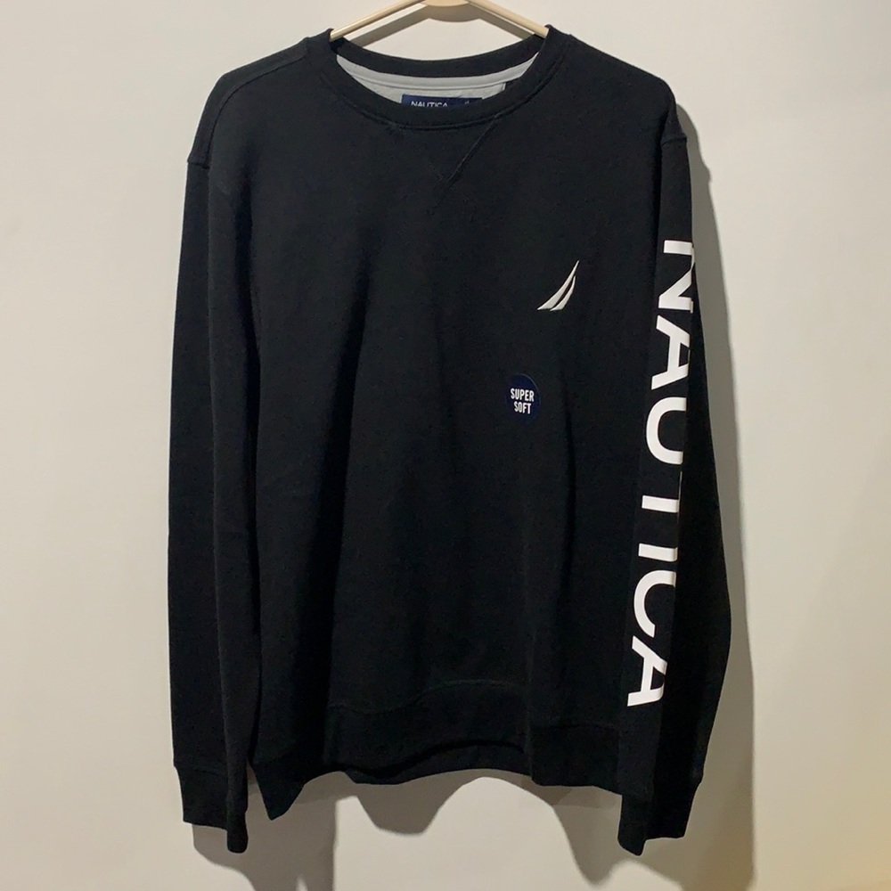 Nautica ‘Essential Black’ Crewneck
